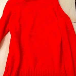 Red heart sweater